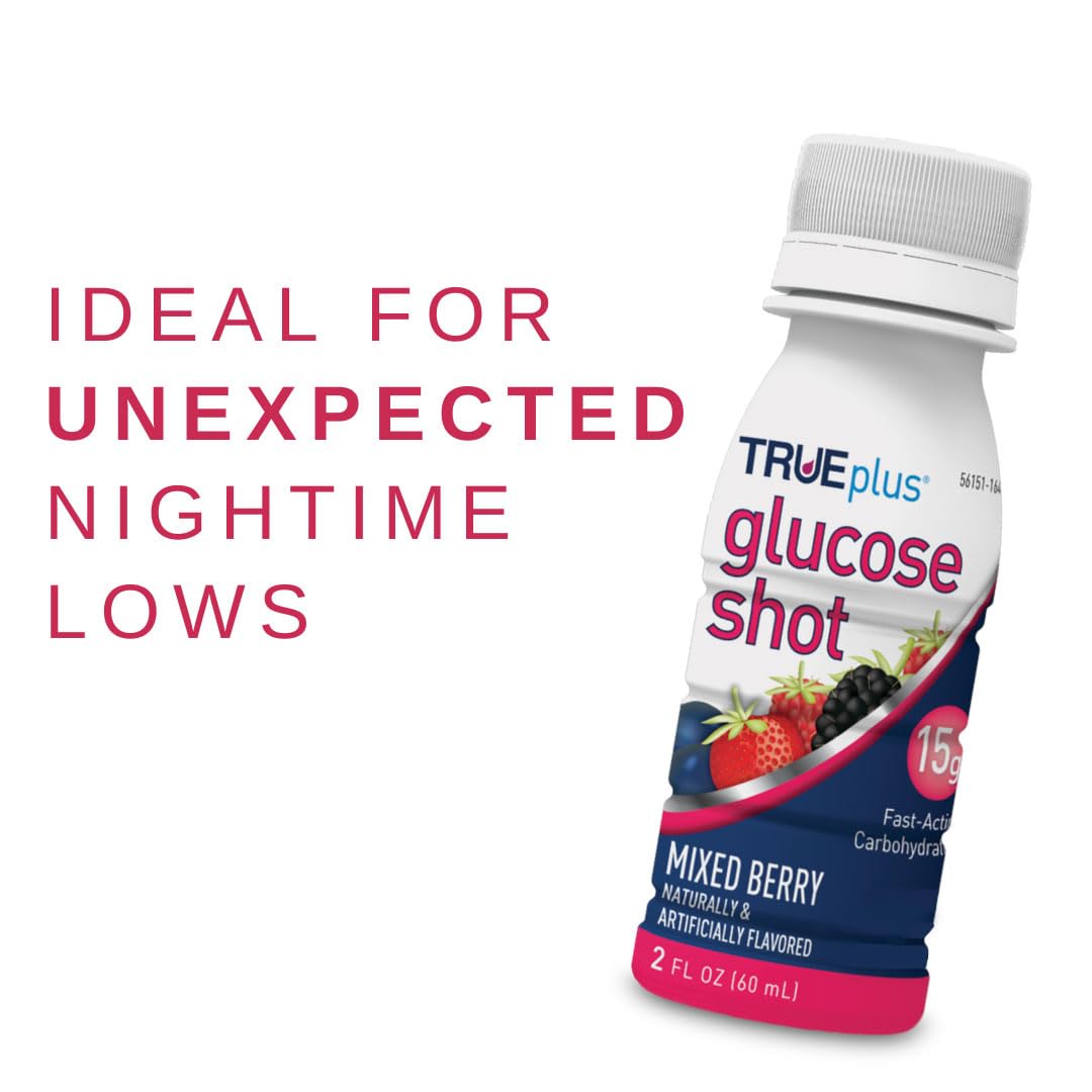 TRUEplus® Glucose Shots 6 Bottles - Mixed Berry