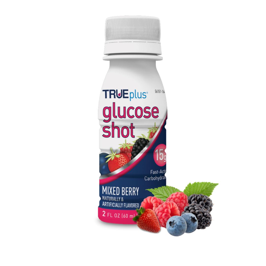 TRUEplus® Glucose Shots 6 Bottles - Mixed Berry