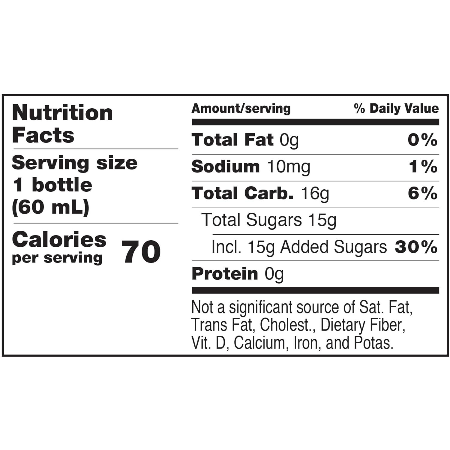 TRUEplus® Glucose Shots 6 Bottles - Mixed Berry