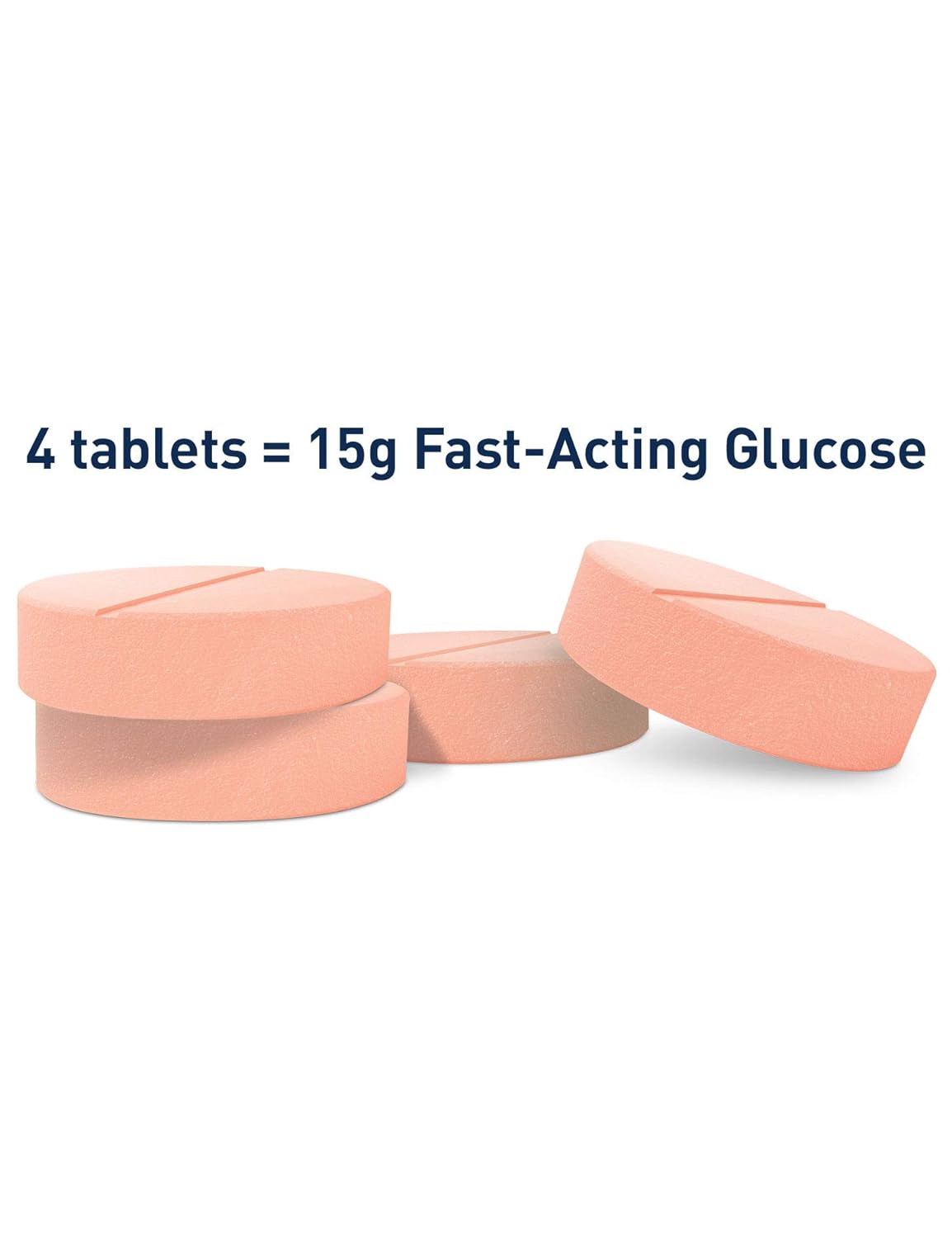 TRUEplus® Glucose Tablets, Orange - (50ct)