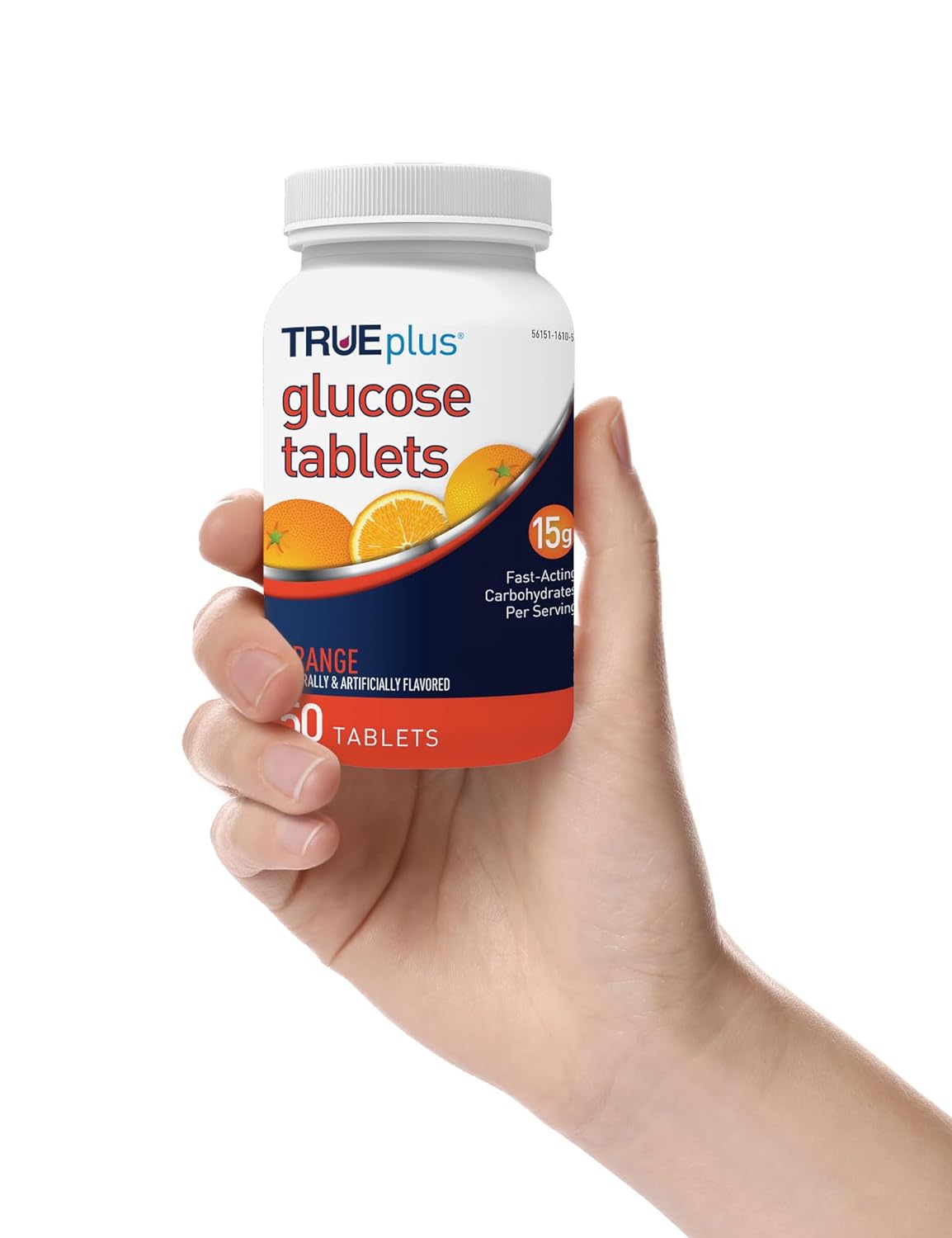 TRUEplus® Glucose Tablets, Orange - (50ct)