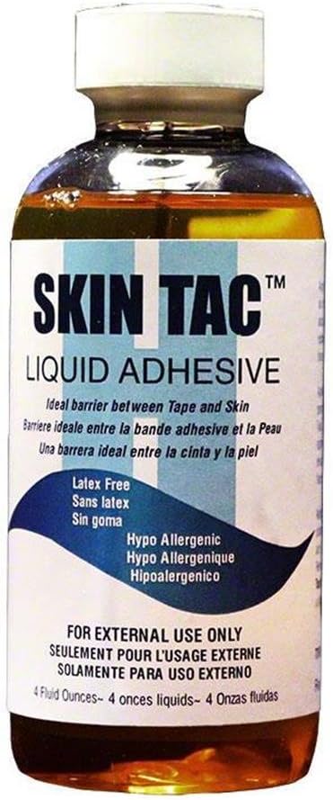 Skin Tac Liquid Adhesive (4oz Bottle with Applicator)